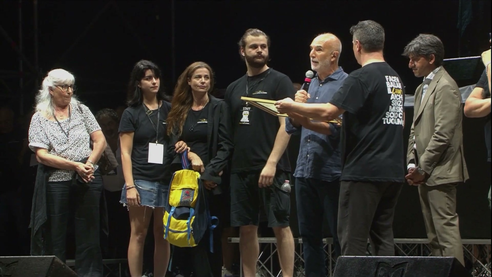 Momento della commemorazione