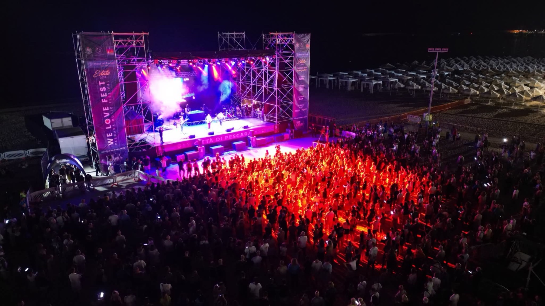 Il pubblico del memoriale 2025 allo Stadio del Mare